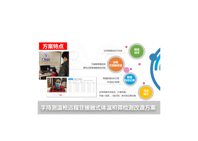 手持測(cè)溫槍遠(yuǎn)程非接觸式體溫初篩檢測(cè)改造